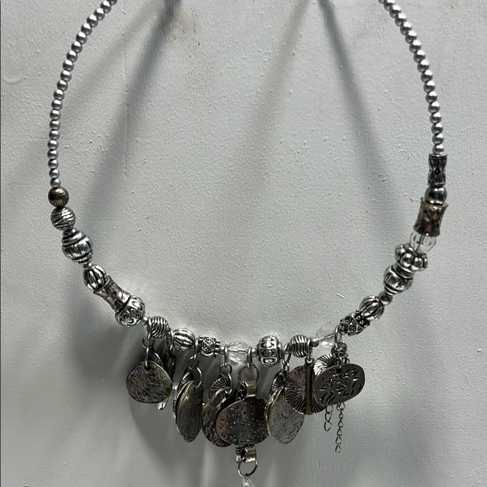 Silver Charm Necklace